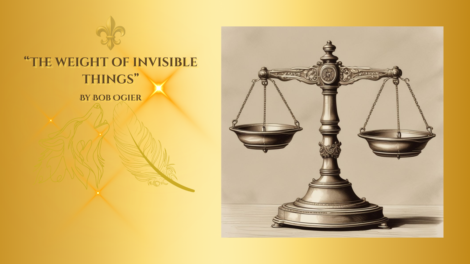 The Weight of Invisible Things