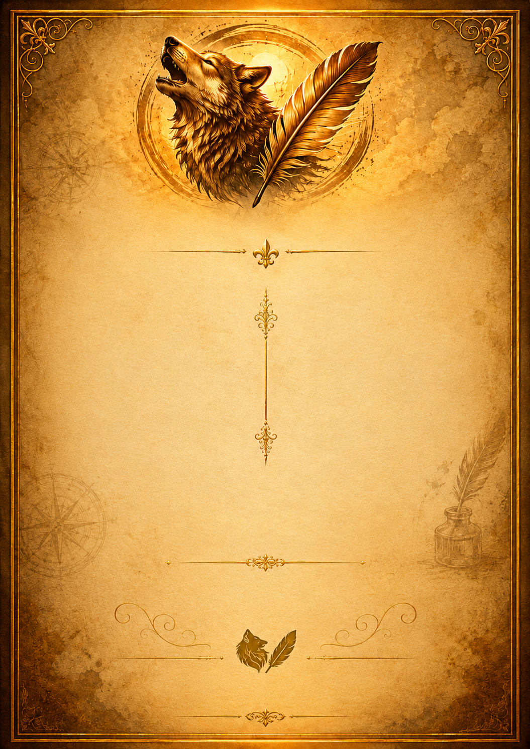 The Wolf and the Feather Emblem